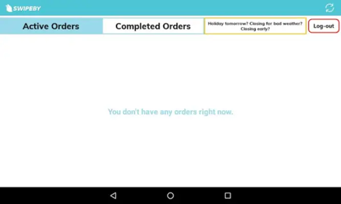 SWIPEBY-Restaurant android App screenshot 0